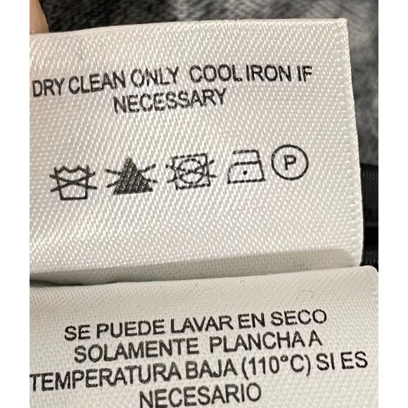 Liz Claiborne Black & White Polka Dot Skirt Medium - Picture 7 of 9